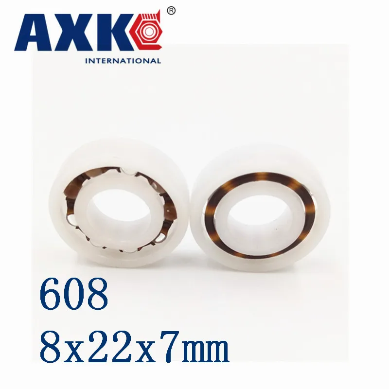 

2023 New Arrival New Rodamientos Axk 608 Pom (10pcs) Plastic Bearings 8x22x7mm Glass Balls 8*22*7mm