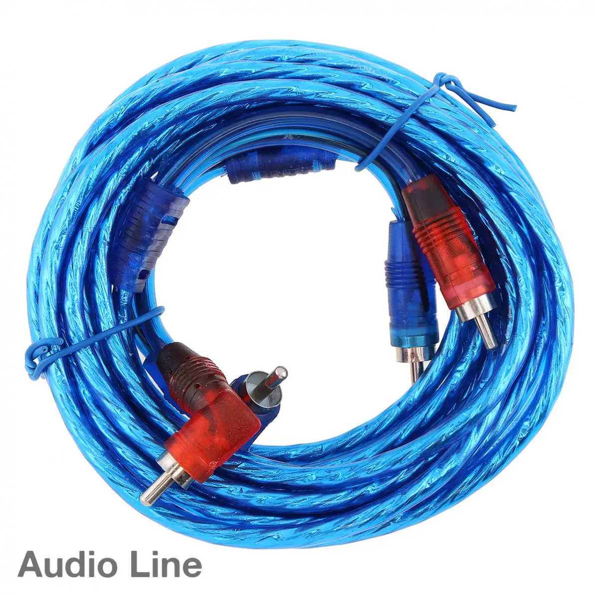 1 Set Car Audio Wire Wiring Kit Car Speaker Woofer Cables Car Power Amplifier Audio Line Power Line for Car Modification