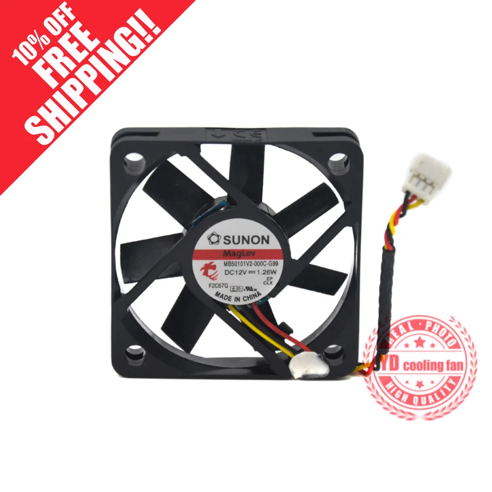 

NEW SUNON 5CM 5010 12V 1.26W MB50101V2-000C-G99 DC cooling fan