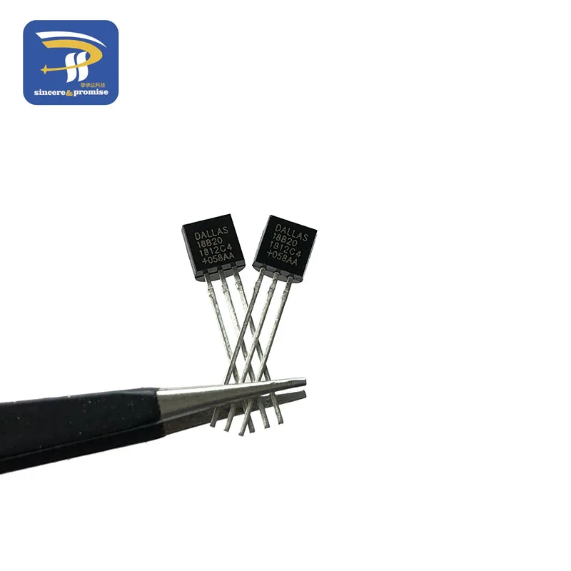 5/10/50 teile/los Sensor Elektronische Chip DS18B20 ZU-92 18B20 Chips Temperatur Sensor IC 18b20 Diy Elektronische – Detail 3
