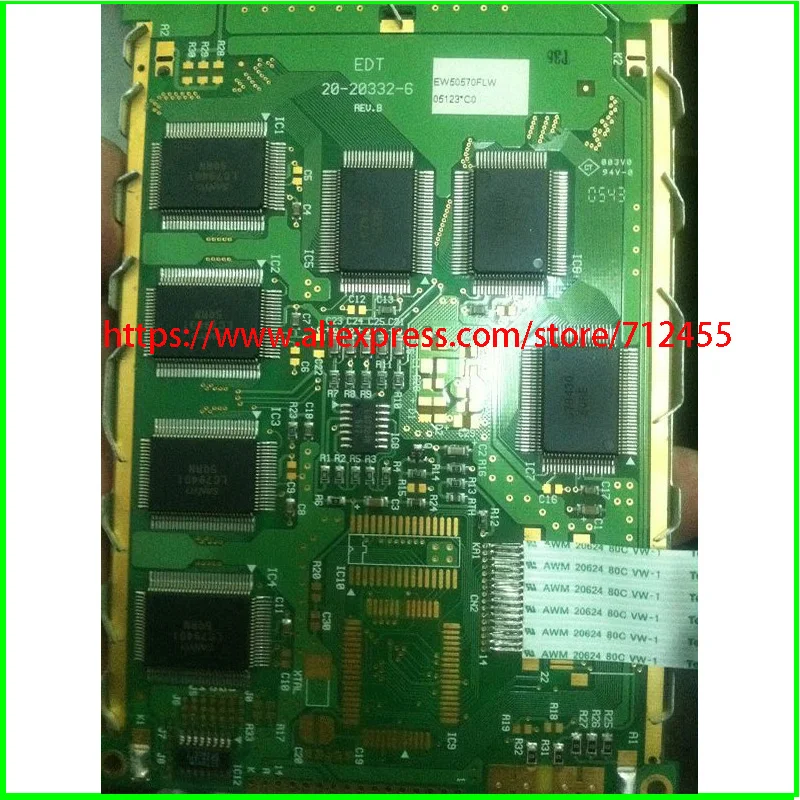 New compatible LCD screen for EW50570FLW 20-20332-4 5.7 inch  14PIN Lcd Screen