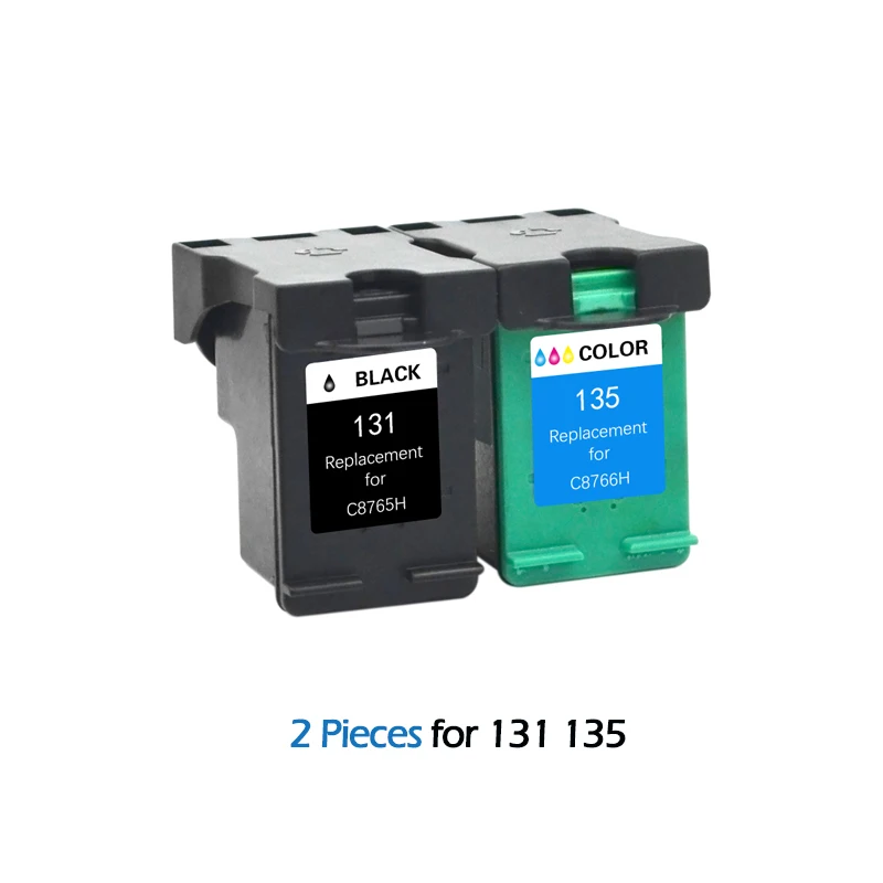 For HP131HP135 Compatible Ink Cartridge for HP 131 135 for HP Deskjet 460 5740 5940 6520 6540 2570 5743 5943 2570 2600