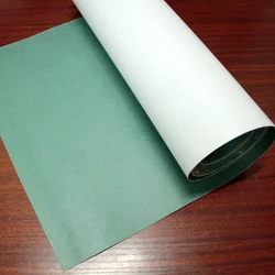 18650 bateria litowa mata izolacyjna mata powierzchniowa 14500 26500 zielony papier zielona powłoka papierowa bateria DIY mata izolacyjna