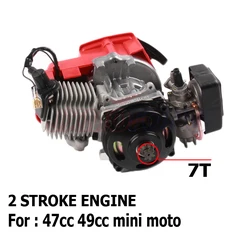 New Superior quality 43cc 47cc 49cc 2 STROKE ENGINE FOR MOTOR MINI QUAD ROCKET POCKET BIKE