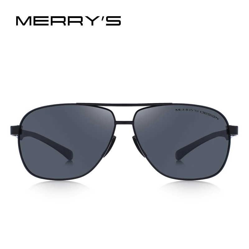 MERRYS DESIGN Men HD Polarized Sunglasses Aviation Alloy Frame HD Polarized Sunglasses For Men Driving UV400 Protection S8157