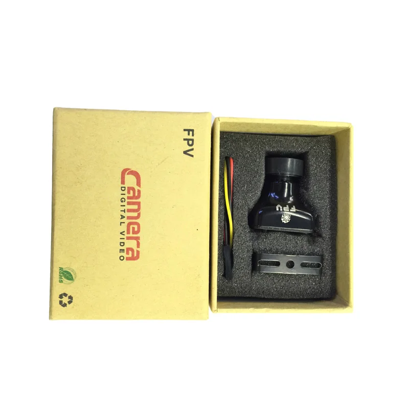 Новое поступление C800T 1/2.7 CCD 2000TVL 2,5 мм камера с OSD-кнопкой DC5V-15V NTSC PAL Swtichable для фотоаппаратов дронов игрушки