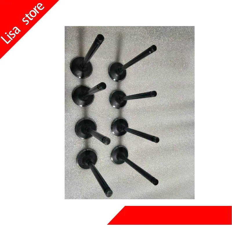 New set of 16 Intake Exhaust Engine Valves For MITSUBISHI 4D30; 4D31; 6DS7 engine car OEM: ME029006  ME029007