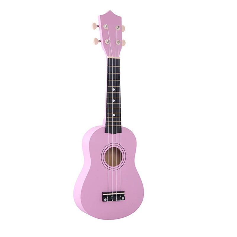 SevenAngel Ukulele 21 inch Children Ukelele Soprano 4 Strings Hawaiian Spruce Basswood Guitar Uke Kids Gift  Music Instrument