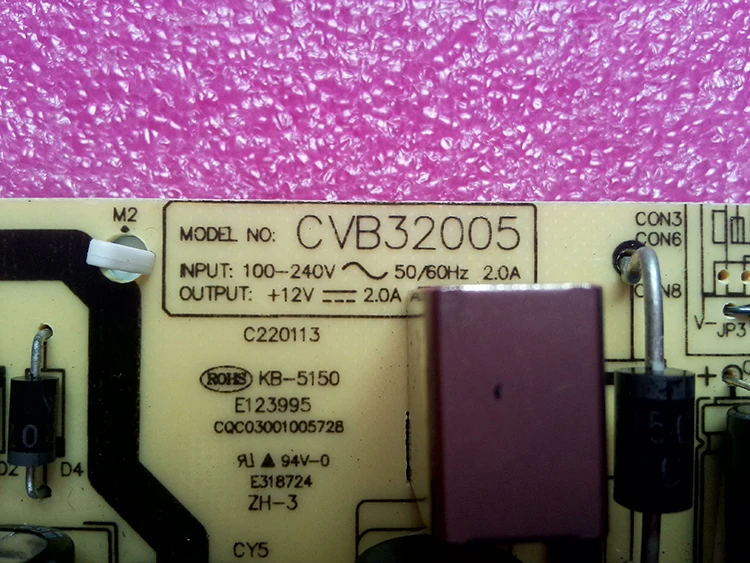 CVB32005 original LED aisuojia CVB32005 Output 2 pin Output 49.6-51.2V 540mA