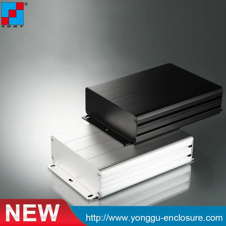 

YGS-014 122*45-160mm (WxH-D) aodizing silver color aluminum heatsink /aluminum extrusion enclosure