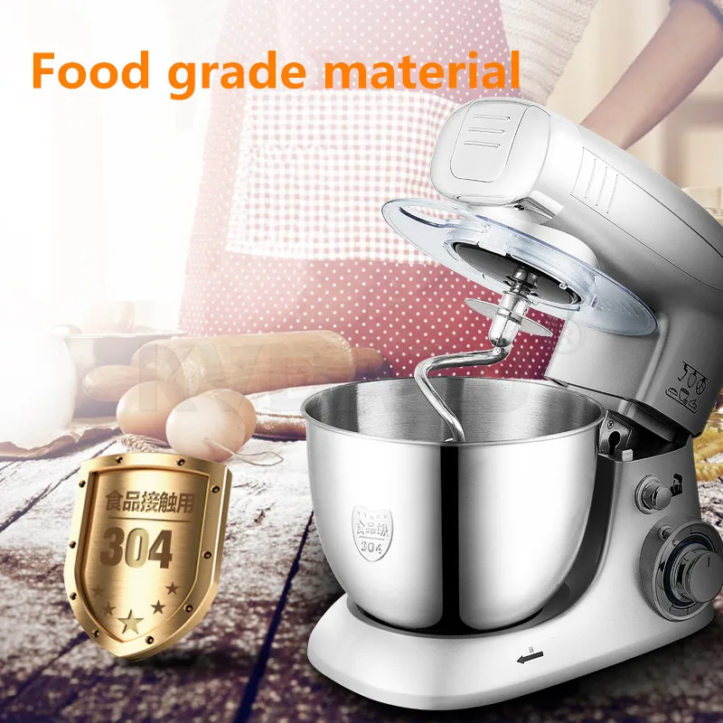 Bread Dough Mixer Eggs Blender Kitchen Food stirring Knead dough Machine meat grinder Cake butter cream maker cooker