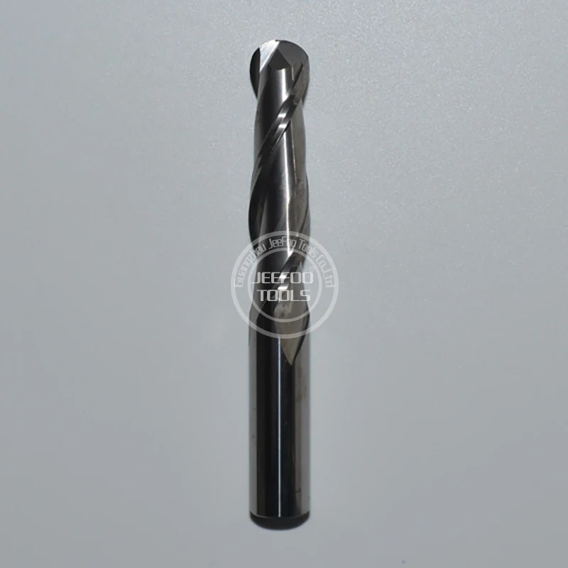 10*40mm Two Flute Ball Nose Tools/ CNC End Mill Ball Nose Acrylic Engraving Milling Cutter