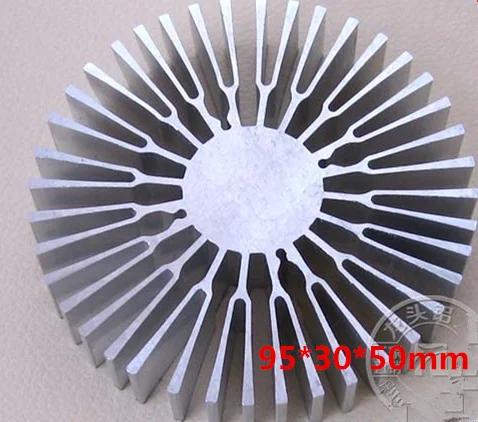 35W High Power 95*30*50mm lighting sunflower radiator LED lamp bead aluminum heat sink profiles