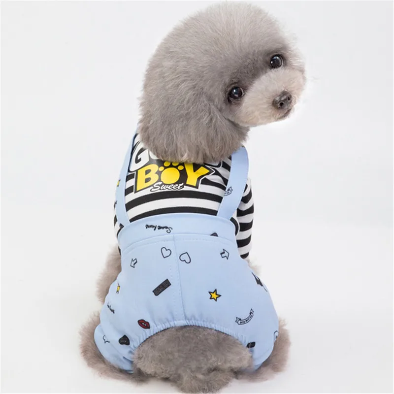 Dog Clothes Dog Pajamas Straps Dog Pyjama Jumpsuit For Yorkies Chiwawa Dog Overalls Pijama Pet Coat Jacket Costume For Dogs XXL