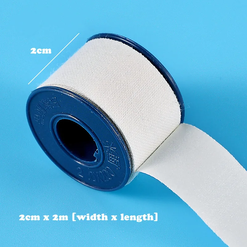 1-5Roll 2cmX2m Medical Adhesive Druck Band Fix Wunde Dressing Atmungs Band Für Outdoor Home Erste Hilfe Kits Zubehör