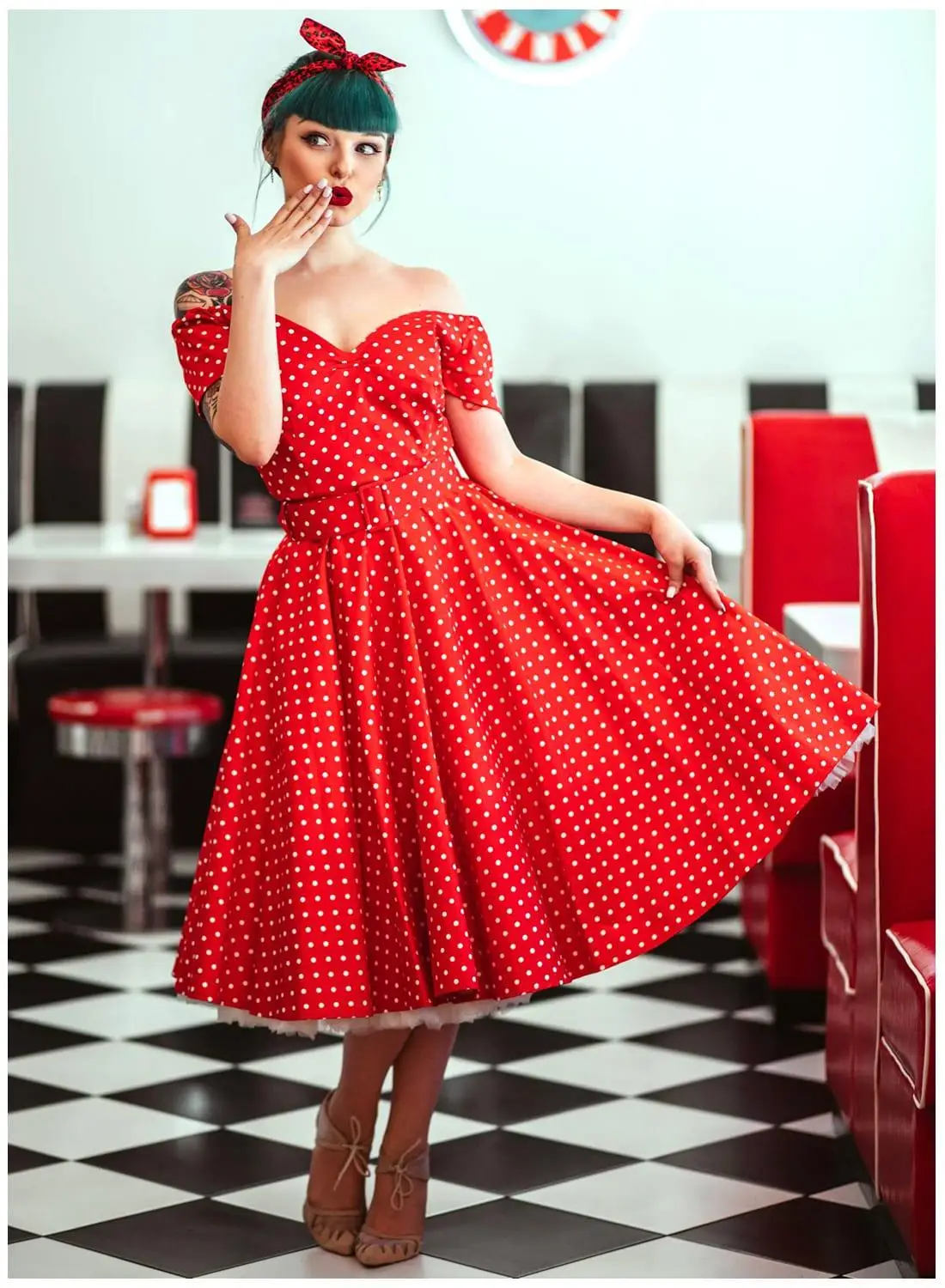 green emerald velvet dress Evelyn Vintage Cocktail Dress in Red Bridal Satin | Pinup Couture