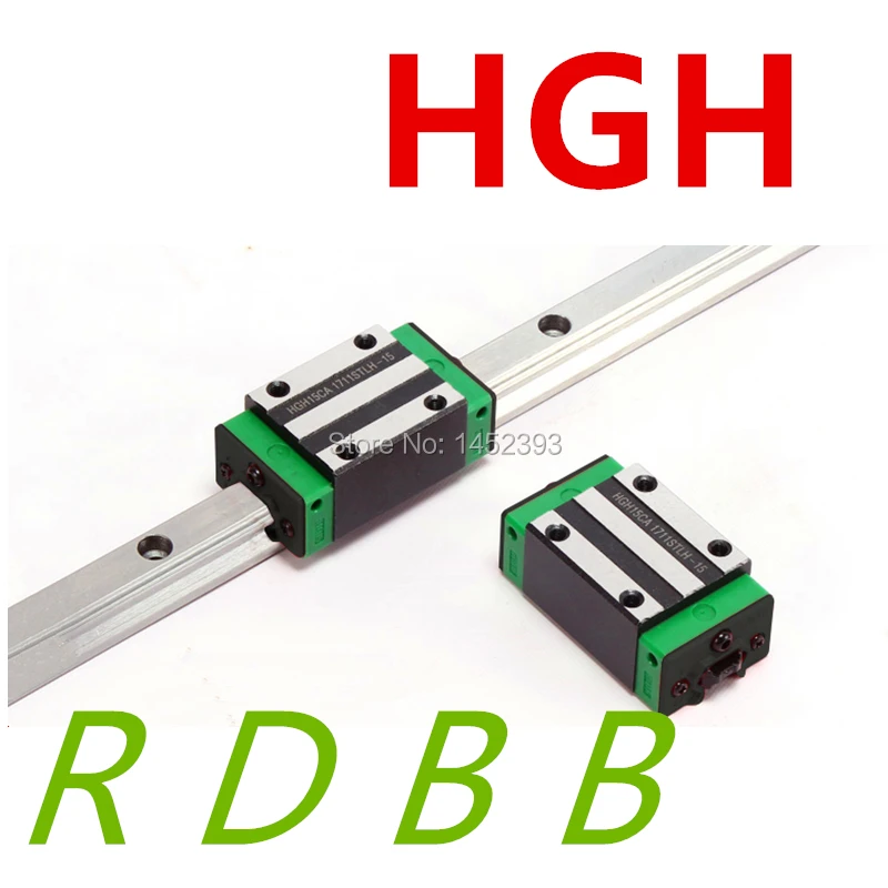 20240805 Linear parts for DIY CNC build (PrintNC mini)  HGR15 HGR20  linear guide and SFU1204 SFU1610 ballscrew series