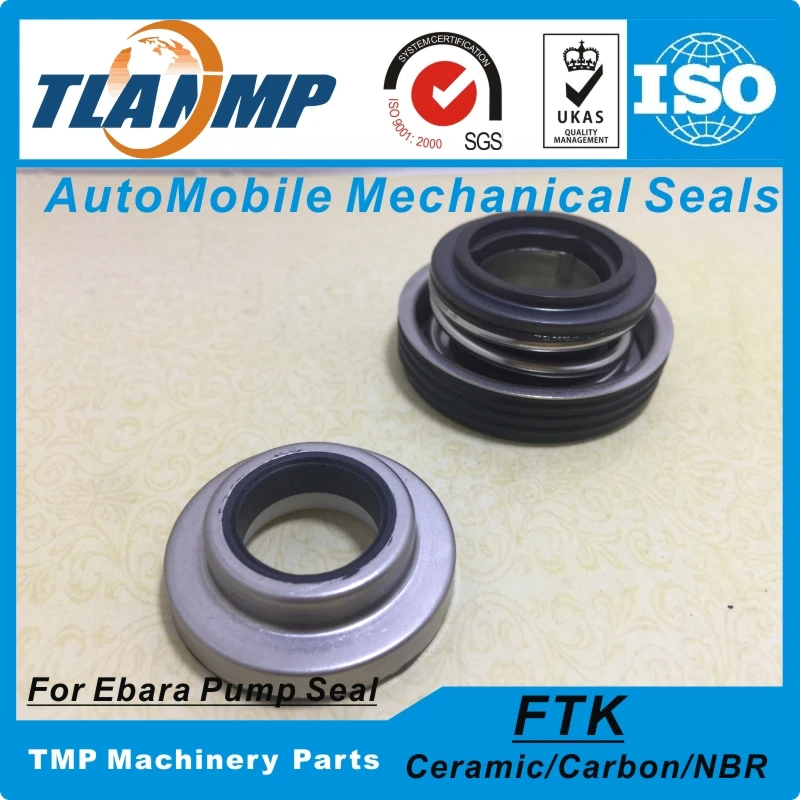 FTK-16 Automobile Pump Mechanical Seals For EBA-RA Pump (Material:Carbon/Ceramic/NBR) Shaft Size 16mm Auto Cooling Pump Seals