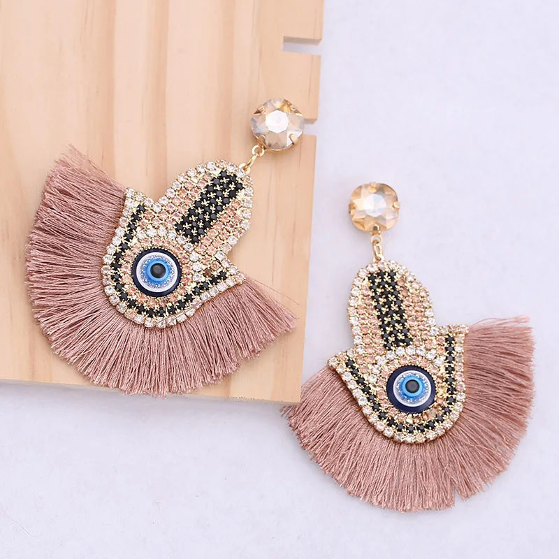 Oorbellen Tassel Earrings For WomenFemale Statement Earrings Fashion Jewelry Women Long Vintage Bohemian Drop Earrings Gifts EAR