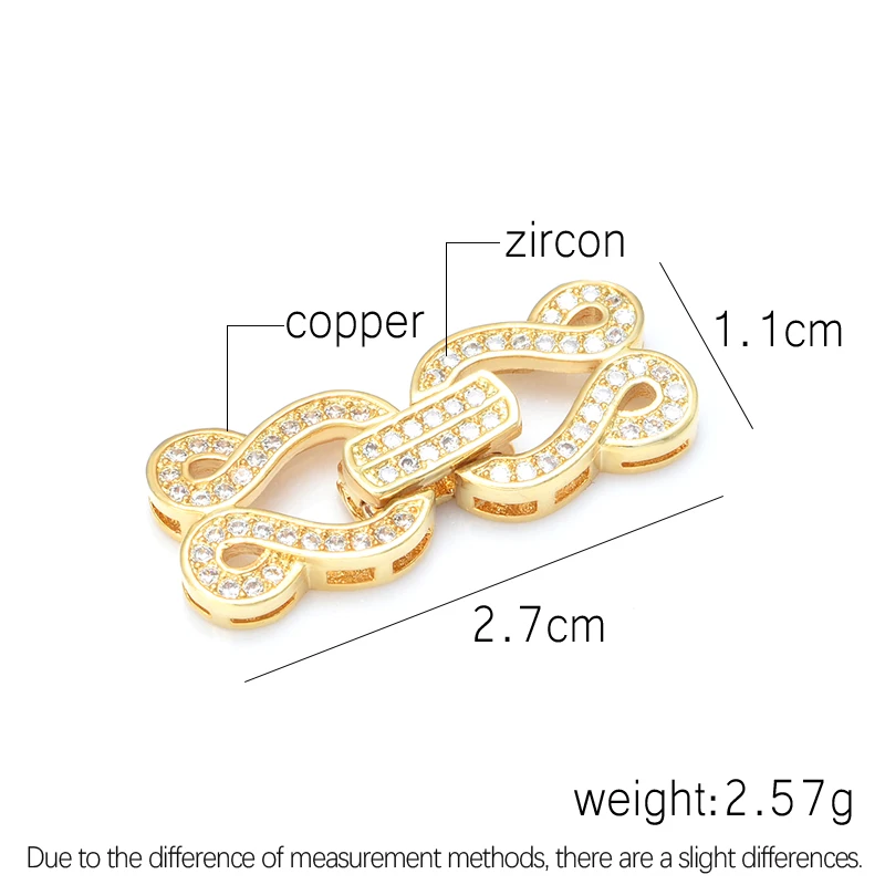 Clasps Jewelry Findings Components DIY Woman Pearls Natural Stone Bracelet Necklace Making