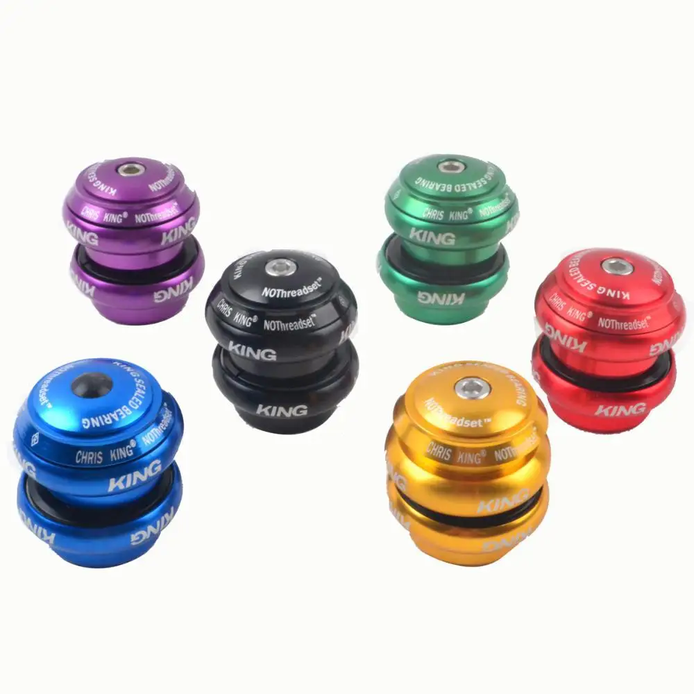 Headset KING 34MM Bearing Headset / External Wrist Group / Road Bike Headset Group / Mountain Bicycle Washer 113g 7 Colors