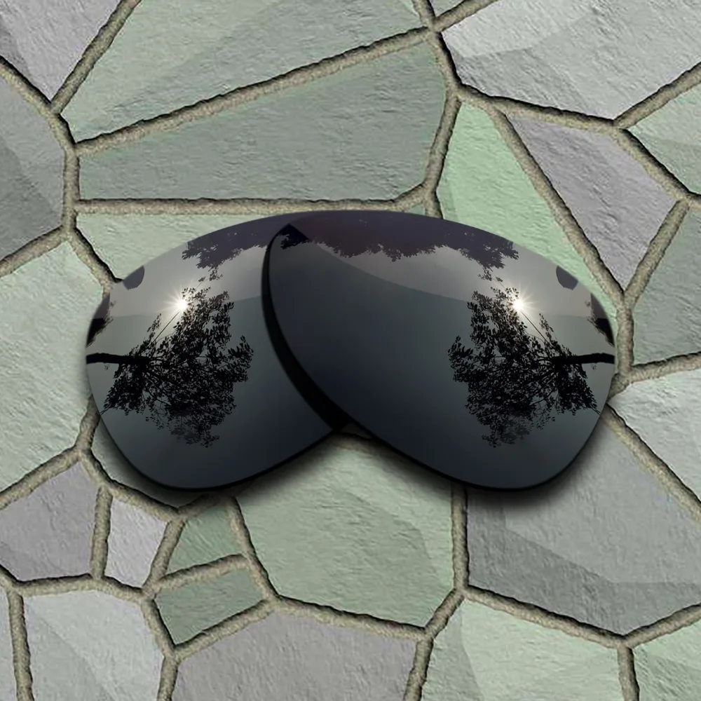 

Grey Black Sunglasses Polarized Replacement Lenses for Oakley Warden