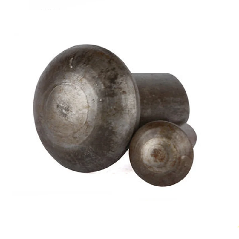 

1pcs M16 GB867 Semicircular head rivet Natural round head solid Iron rivets 30mm-80mm Length