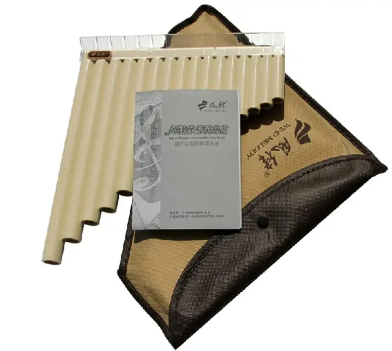 PanFlute 16 Pipes ABS Wind Instrument Panpipe C Key Flauta  Handmade Pan flute Flauta Folk Musical Instruments 16 Pipes Panflute