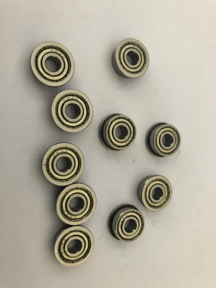 

10pcs FR144ZZ FR166ZZ FR168ZZ FR188ZZ FR3ZZ FR4ZZ FR6ZZ FR8ZZ High Precision Miniature Flange Deep Groove Ball Bearing Brand New