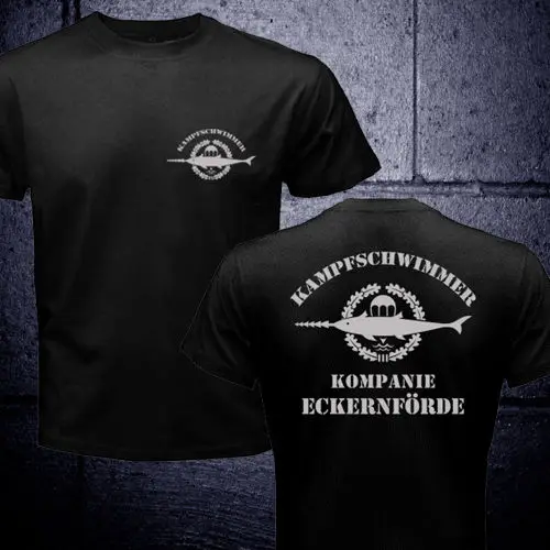 Germany Special Forces Kampfschwimmer T shirt men two sides KSM Kommando Spezialkrafte Mar gift casual tee shirt USA size