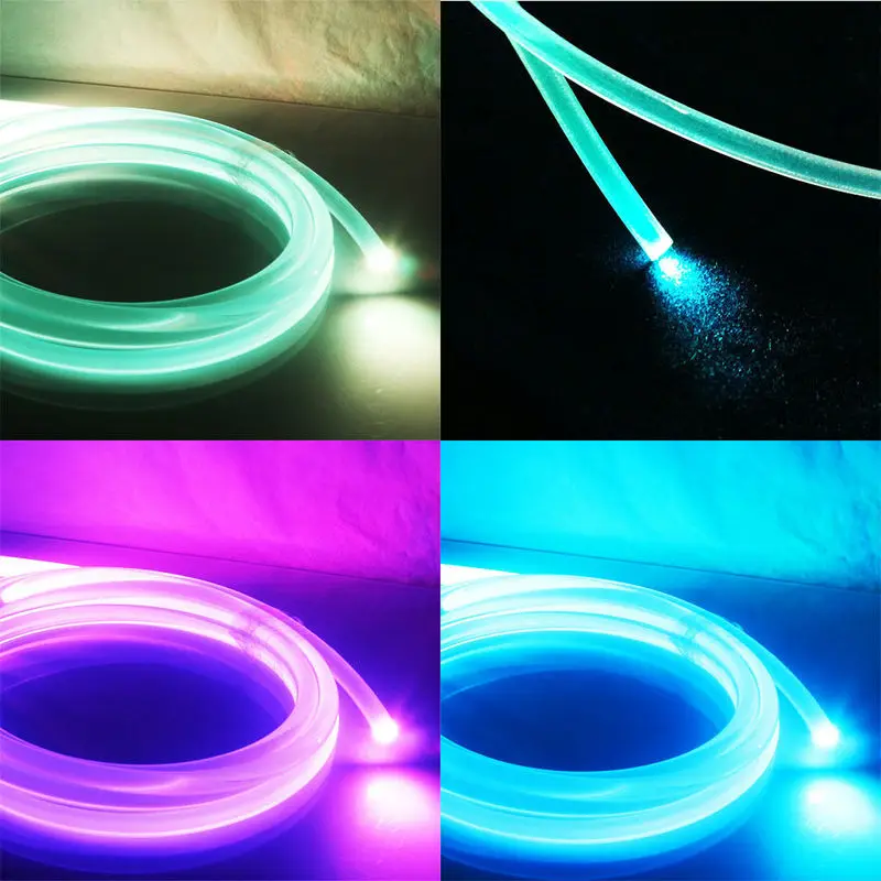 

20M Car Home DIY LED Lighting PMMA Side Glow Fiber Optic Cable F/light engine driver curtain star ceiling decor-3.0MM(Diameter)