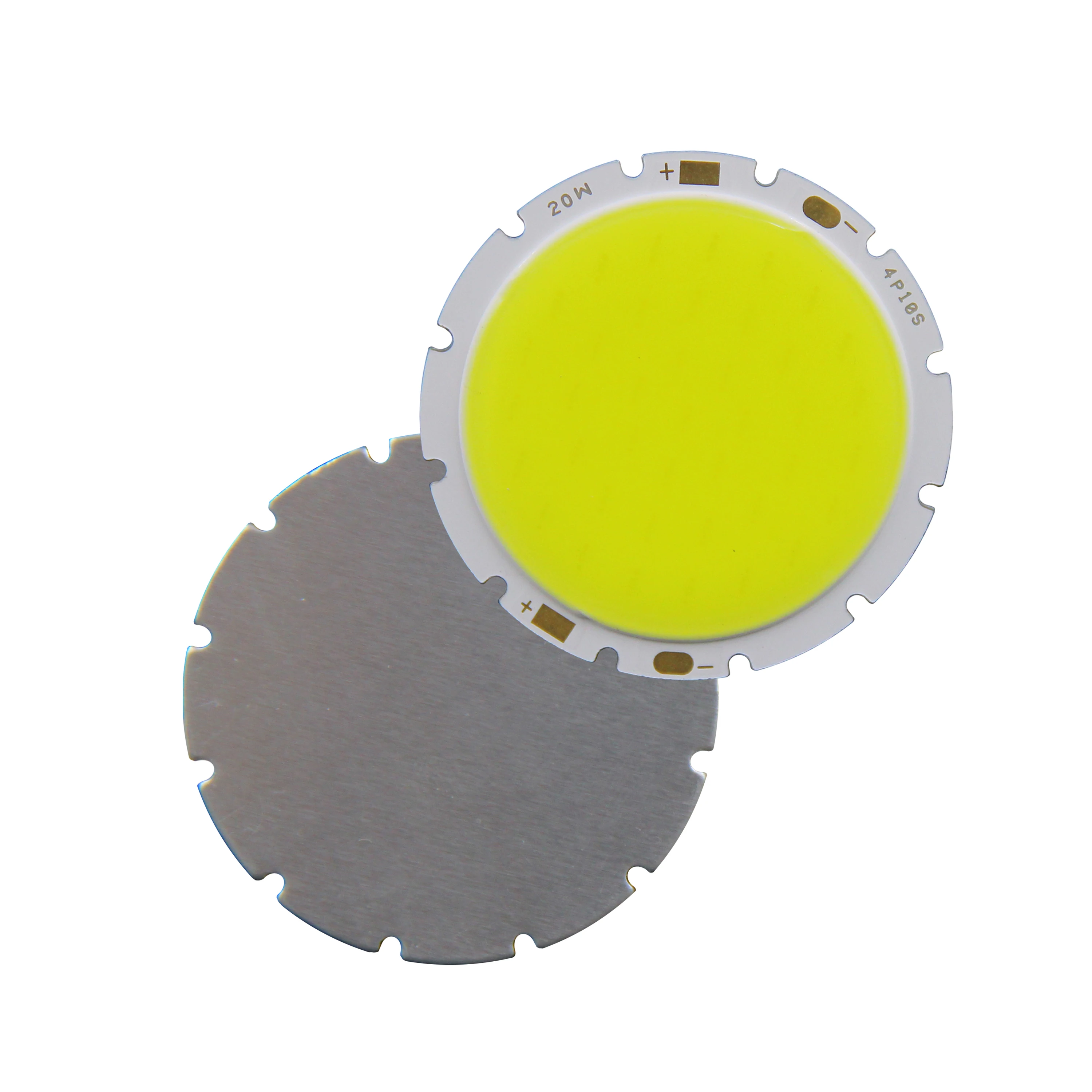 Imagem -03 - Venda Fábrica 49 mm 42 mm Rodada Led Cob Fonte de Luz Módulo de 15 w 20 w 30 Quente Nature Branco w Lâmpada Virar Chips para Downlight