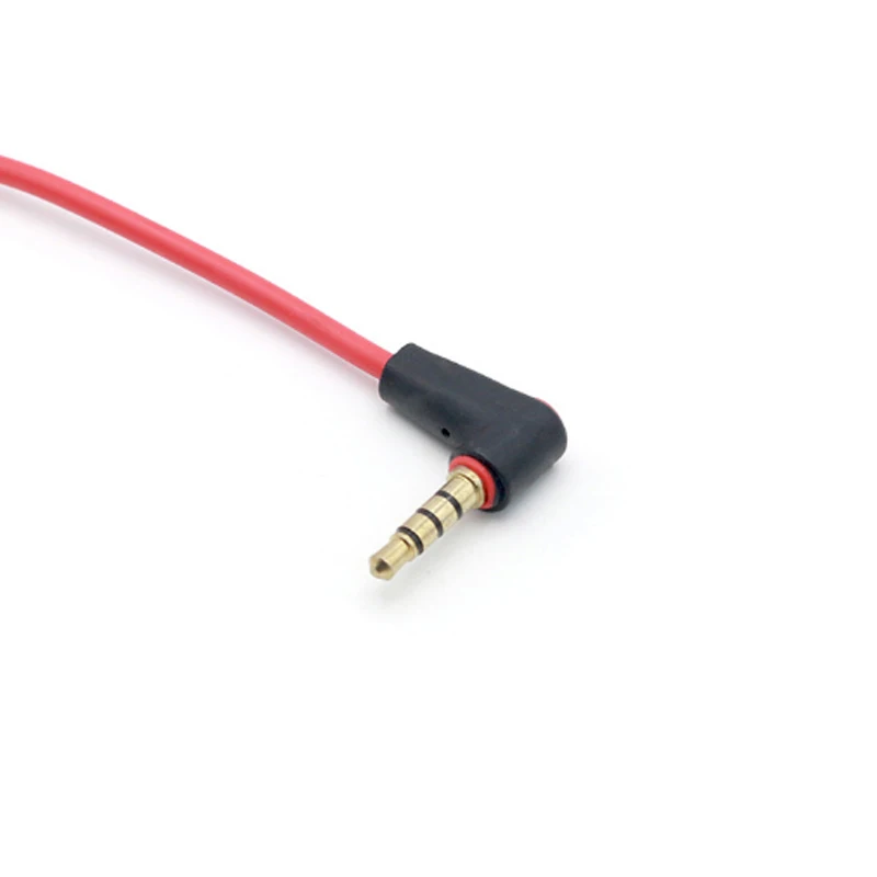 10Pcs/50Pcs 3.5Mm Jack Elleboog Male Naar Male Stereo Hoofdtelefoon Auto Aux Audio Verlengkabel Accessoires