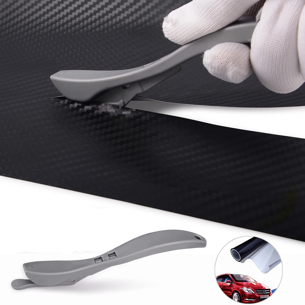 EHDIS Vinyl Wrapping Schneiden Werkzeug Carbon Faser Blatt Auto Aufkleber Cutter Auto Solar Film Aufkleber Styling Sicherheit Messer Papier Slitter