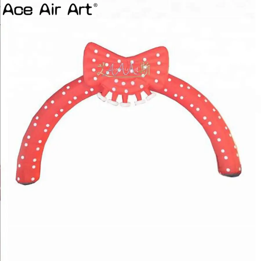 Wholesale Oxford Christmas Inflatable Arch Wedding Butterfly Bowknot 3D Shape Advertising Arch Door for US