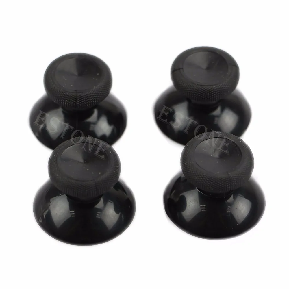 Xbox one 컨트롤러 용 10Pcs 블랙 교체 아날로그 썸 스틱, 엄지 스틱