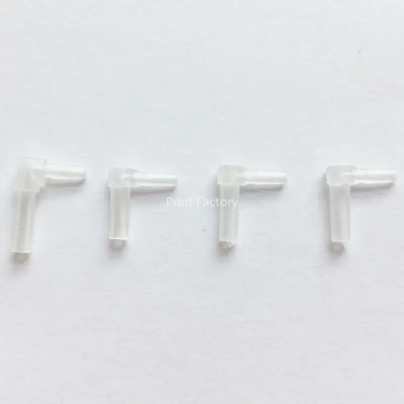 4 sztuk CISS części CISS kolanko L łokieć do gięcia rur rurociągu ochraniacze na łokcie do Epson HP Canon Brother CISS akcesoria
