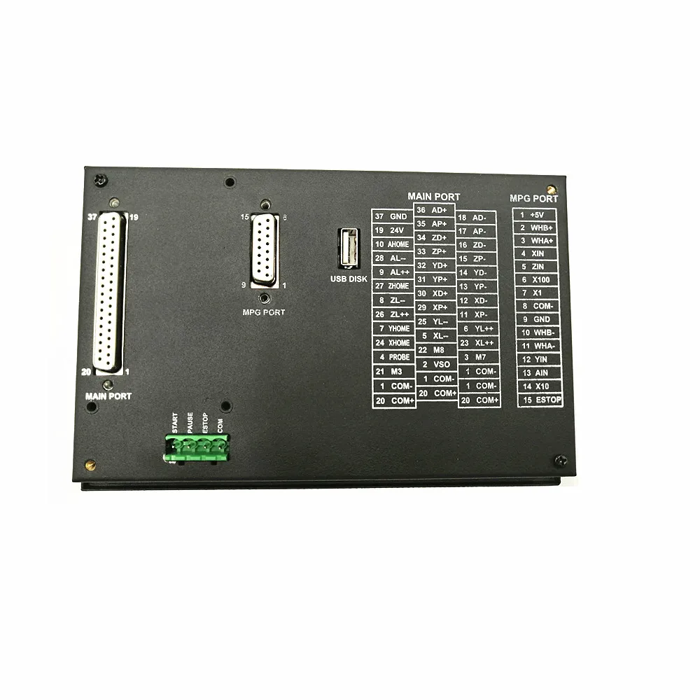 Controlador Independiente sin conexión de 3/4 ejes DDCSV3.1 actualizado + volante MPG para máquina de perforación de grabado CNC