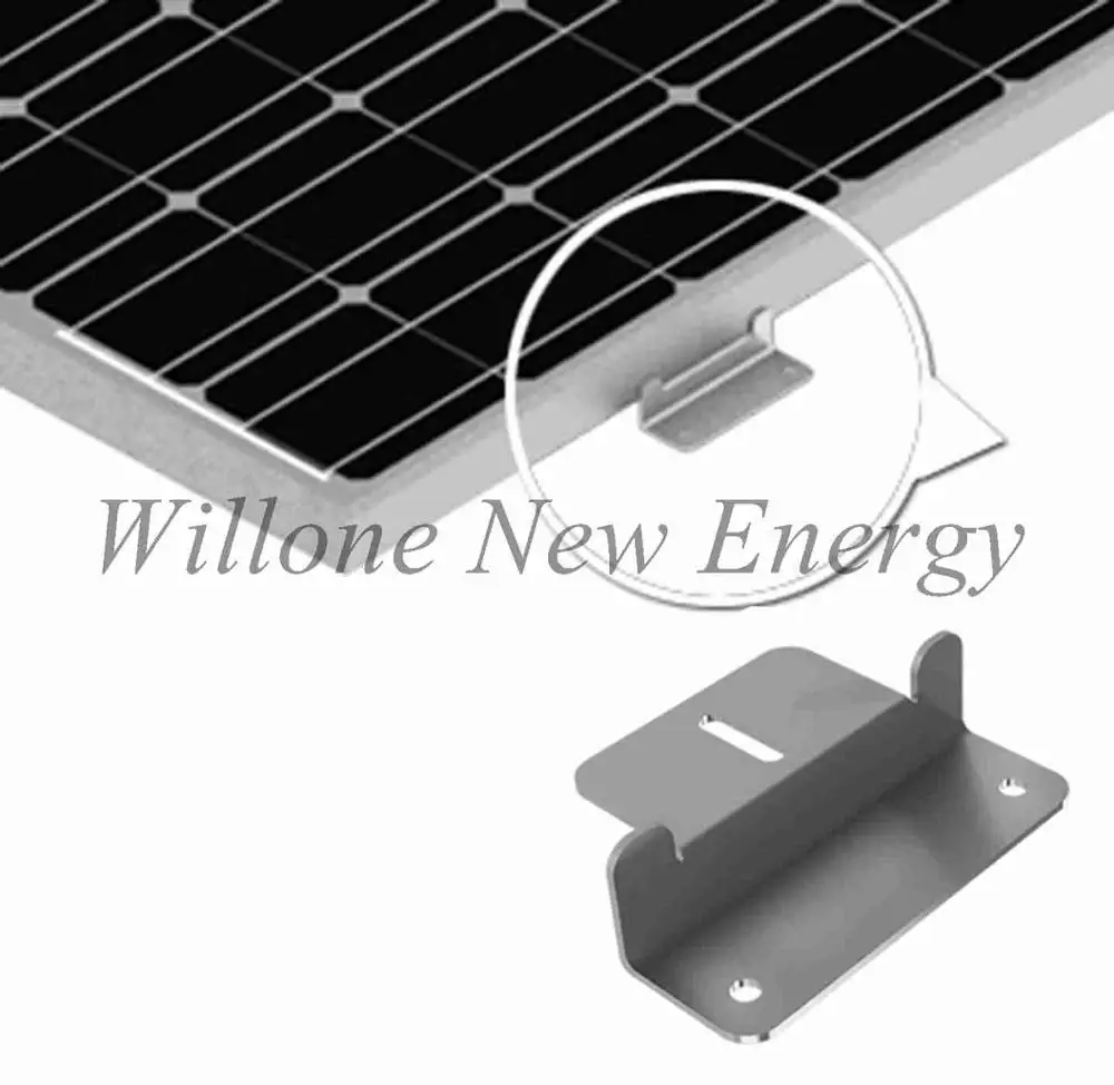 Imagem -05 - Willone-suporte de Painel Solar z Conjuntos de Montagem para rv Teto de Barco