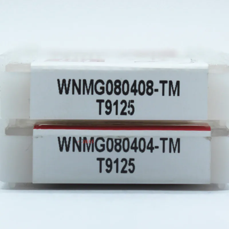 Imagem -02 - Tungaloy Externo Ferramentas de Torneamento Carboneto Inserção Torno Cortador Ferramenta Wnmg080404 08 12 tm T9125 T9025