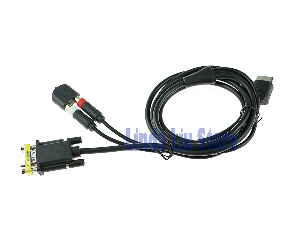سلك صوت وفيديو عالي الوضوح PAL NTSC VGA كابل صندوق كابل VGA لـ SEGA Dreamcast DC