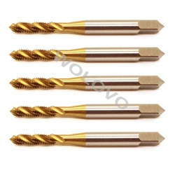 m4 Spiral Screw Tap 5 pieces
