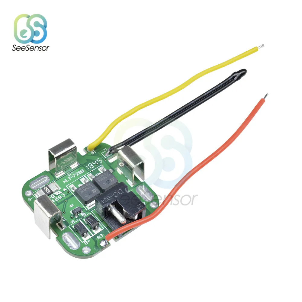 

14.8V 18650 Li-ion Lithium Battery Charging Board Charger Module 4 Strings Battery Cell Charging BMS