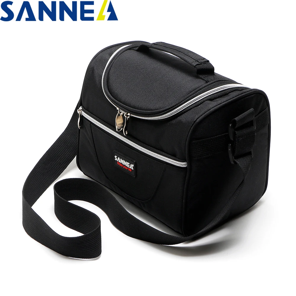 

SANNE 5L Thermo Lunch Bag Waterproof Cooler Bag Insulated Lunch Box Thermal Lunch Bag for Kids Picnic Bag Simple and Stylish