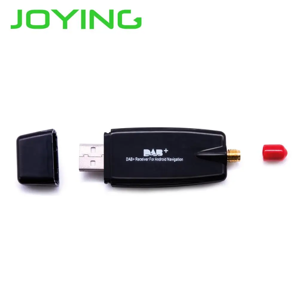 Joying Universal Car DAB+ Digital Radio Receiver Dongle with USB Adapter DAB Antenna for Android Auto Radio Car Stereo Player