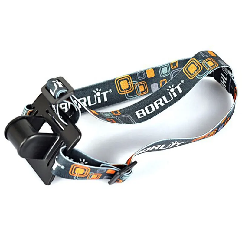 Imagem -05 - Boruit-ajustável Headband para Bicicleta Cabeça Cinto Strap r5 Led Light Cabeça Lâmpada