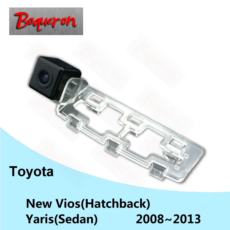 

BOQUERON for Toyota New Vios Yaris 2008~2013 Backup Reverse Parking Camera HD CCD Night Vision Car Rear View Camera NTSC PAL