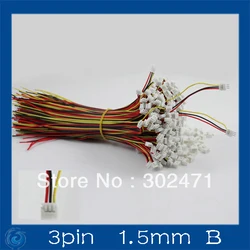 Mini. Micro JST 1.5mm T-1 3-Pin Connector w/.Wire x 10 sets.3pin 1.5mm B