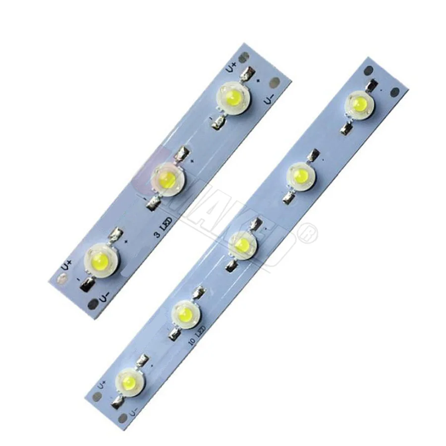 3-22W 100 130 150 300 390 500 590 595 800 990mm length led PCB plate board welded 1w epistar beads LED lighting source for tube