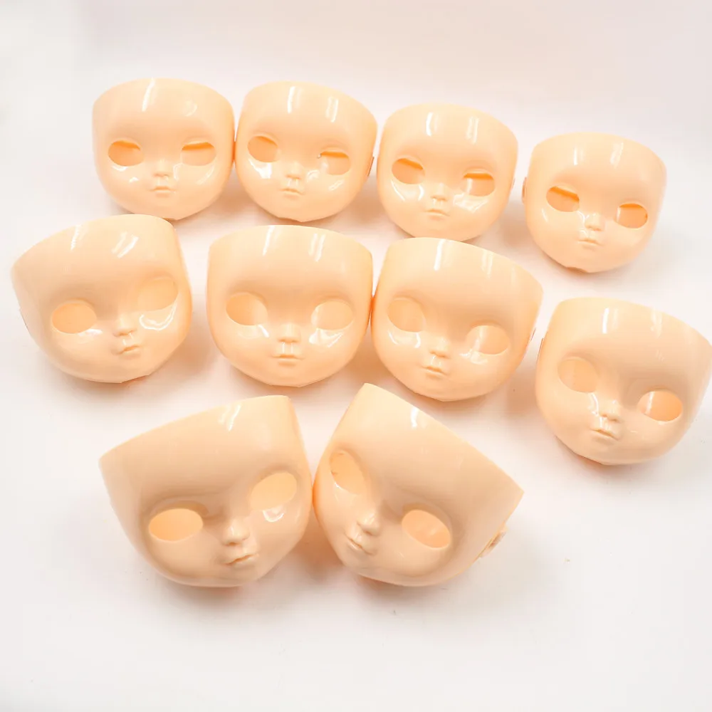 fortune days Icy DBS Doll Natural skin face faceplate backplate and screw 5pcs